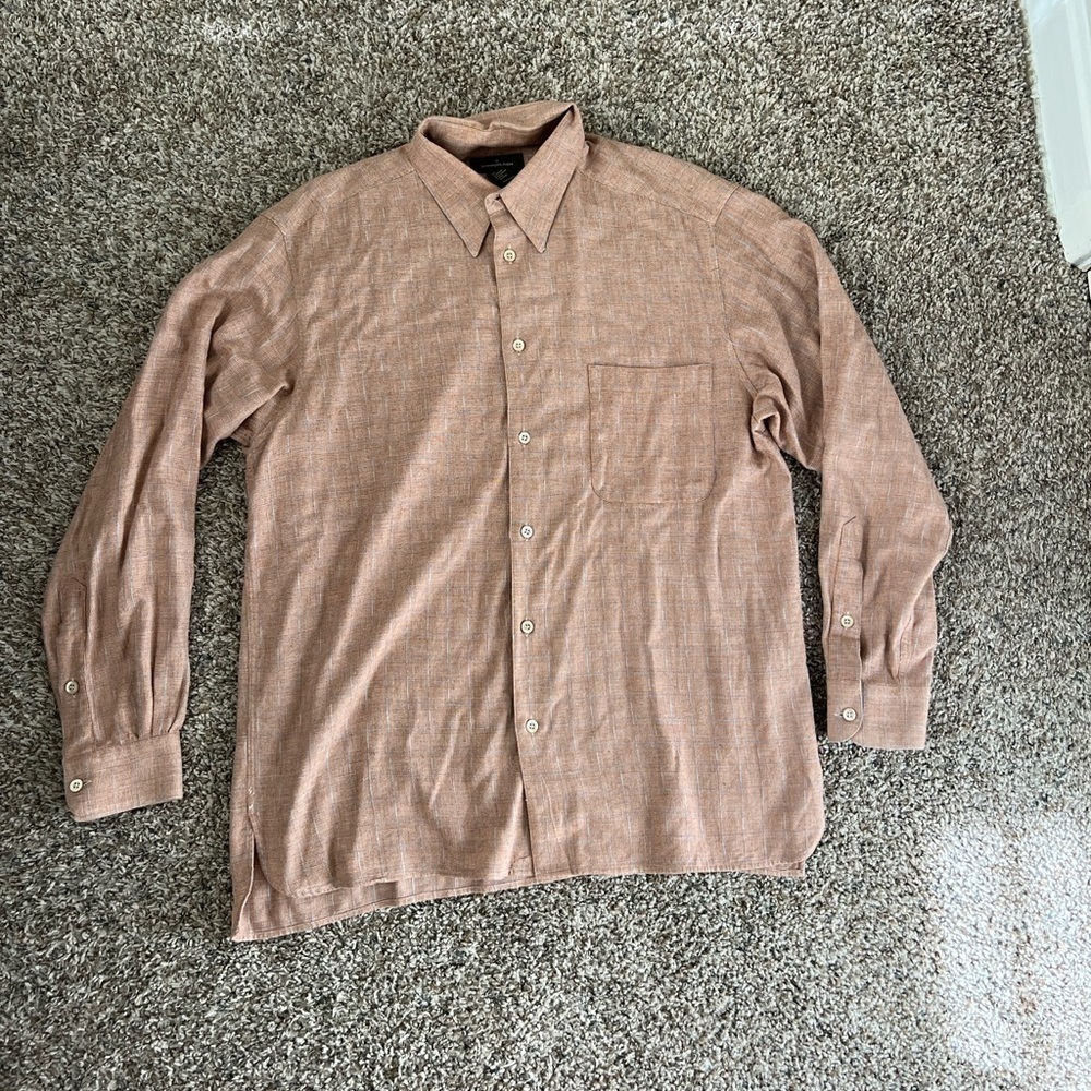 Ermenegildo Zegna Button Front Soft Casual Shirt